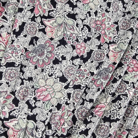 Vintage Denim & Supply Ralph Lauren Dress Womens Large Boho Chic Peasant Floral - Picture 12 of 12